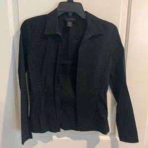 The Limited black zip-up Jacket/blazer-ish